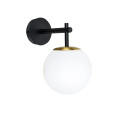 Бра (світильник настінний) Opal W150 Black/Brass2